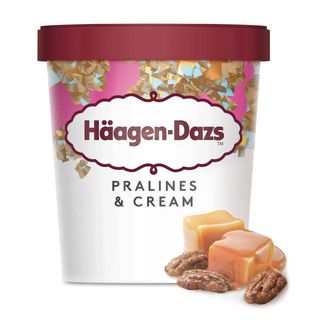 Gelado Pralines & Cream Häagen-Dazs (emb. 460 ml)