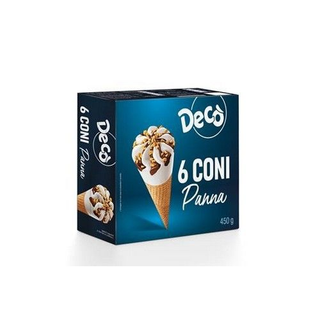 Deco'Coni Panna 6Pz 450Gr - 503011