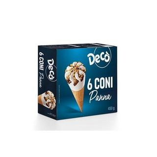 Deco'Coni Panna 6Pz 450Gr - 503011