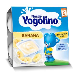 SOBREMESA LÁCTEA NESTLÉ YOGOLINO BANANA 4X100G