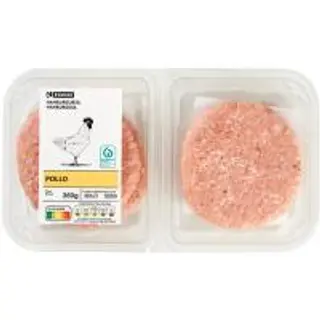 Hamburguesa De Pollo Eroski, Bandeja 360 G (22396832)
