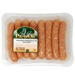 Salchichas De Pollo Tradicional 300G Aprox.