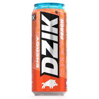 Dzik Energy Napój energetyzujący o smaku brzoskwiniowym bez cukru 500 ml