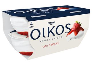 Danone Oikos yogur griego con fresas pack 4 x 110 g