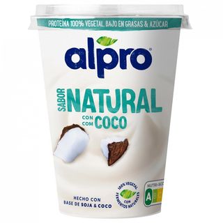 Yogur Soja Coco Alpro 400 Gr.