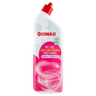 CONAD WC Gel con Candeggina Profumata 1 l - 8003170086746
