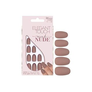 Mink Nude Uñas Adhesivas - Elegant Touch - Marrón 5011522123738