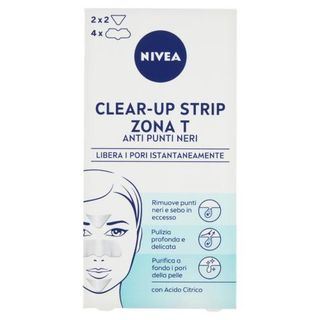 Nivea Clear-Up Strip Zona T Anti Punti Neri 6 Pz - 135683