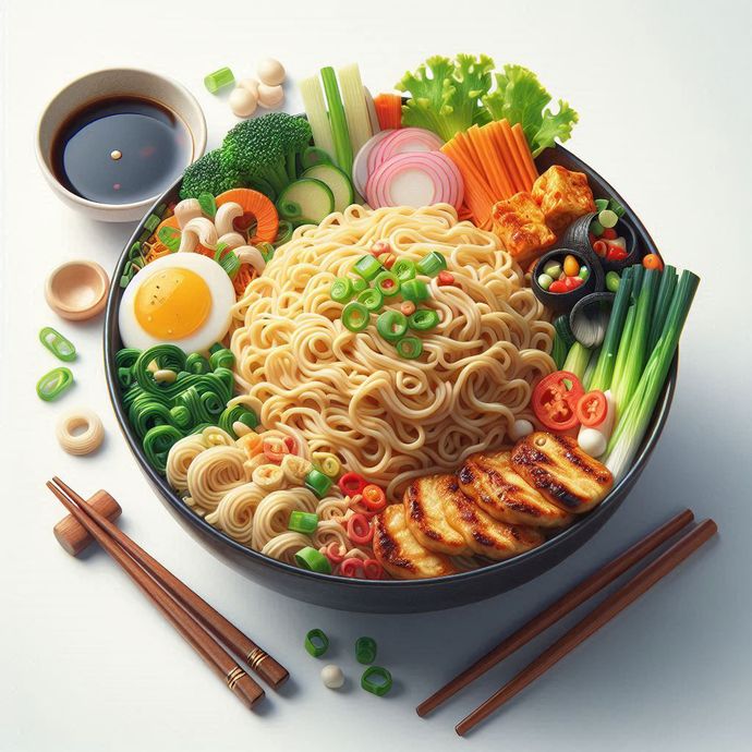 Produkty z kuchni wietnamsko - koreańskiej