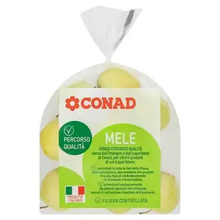 MELA GOLDEN CAL.70/75 BUSTA KG.1,5 CONAD P.Q. ORIG.IT                                                            