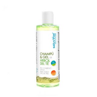 Gel-Champu Arbol De Te Lote De 2X300 Ml Saluvital 115757 (8430653000126)