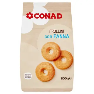 CONAD Frollini con Panna 800 g - 8003170061965