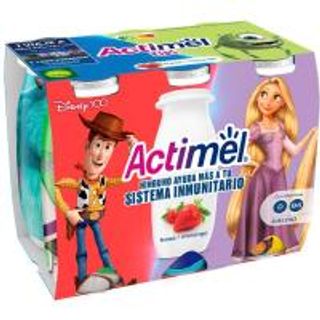 Actimel De Fresa Actikids Danone, Pack 6X100 Gr. (25562711)