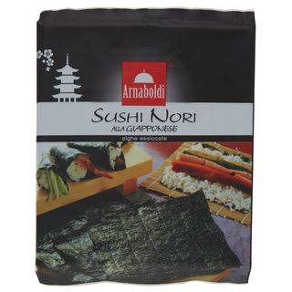 Arnaboldi Sushi Nori Alla Giapponese Alghe Essiccate 8 Fogli 21 G