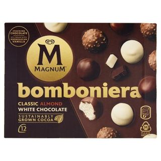 Magnum Bomboniera Classic Almond White Chocolate 12 Gelati 104 G - 115817