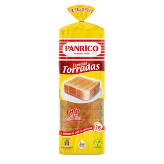 PANRICO Pão de Forma Especial Torradas Familiar 750 g