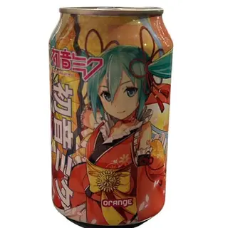 Kawaji X Hatsune Miku Orange 330Ml