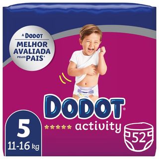 Pañales Activity Protection Talla 5 - Dodot - 52 unidades 4015600949150