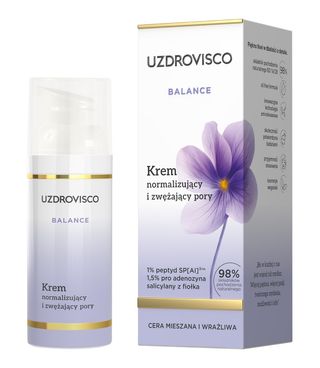 Uzdrovisco Balance Krem normalizujący i zwężający pory