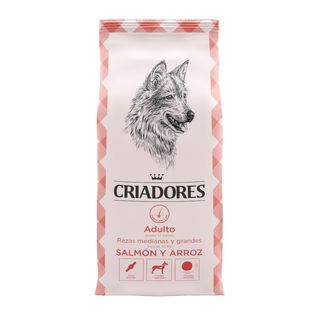 Criadores Adulto Salmón Y Arroz Pienso Para Perros De Razas Medianas Y Grandes 3Kg