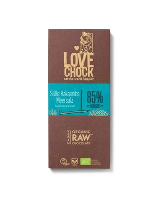 Tableta de Cacao con Sal Marina 70g Raw