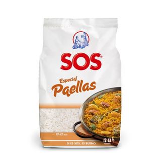 SOS Arroz Especial Paellas, 1Kg