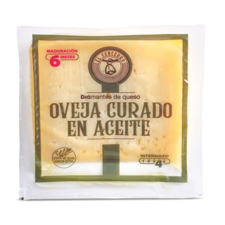 Queso Curado De Oveja En Aceite El Cencerro De Dia 250 G