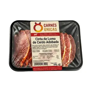 Cinta de Lomo Adobada 300g