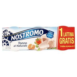 Nostromo Tonno al Naturale 3 x 70 g