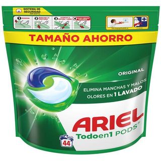 Detergente en cápsulas ARIEL ORIGINAL, bolsa 44 dosis(26672477)