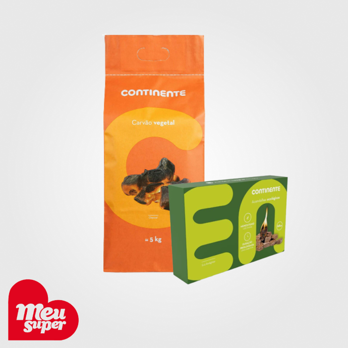 Carvão e Acendalhas