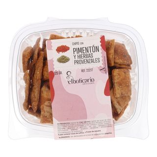 Torta Chipis Pimen/H.Prov El Boticario 125 G.