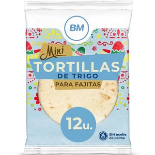 BM Tortillas De Trigo Mini 12 Unidades