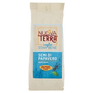 Nuova Terra voglio Star Bene Semi di Papavero 150 g