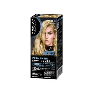 Tinte Permanente 8.11 Rubio Claro Syoss (306112)