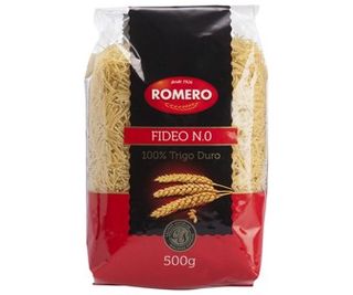 Pasta Fideos Cabellín Romero Paquete de 500 Gramos.