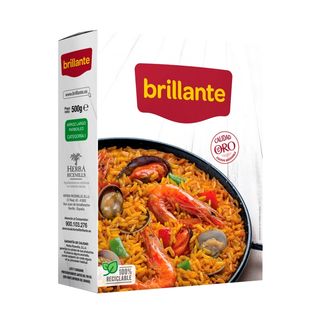 BRILLANTE Arroz Largo Vaporizado, 500G