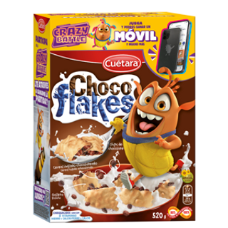 Galletas Cuetara Chocolate Flakes 520Gr.