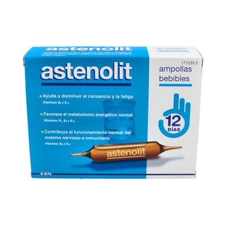 ASTENOLIT AMPOLLAS BEBIBLES 12 AMP