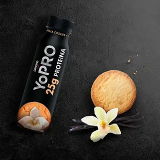 Yogur Liquido Vainilla Y Cookies Yopro 300Gr