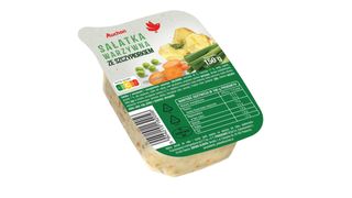 Auchan - Sałatka warzywna ze szczypiorkiem - 150 g