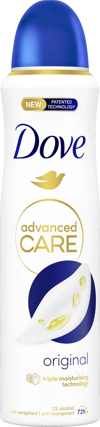 Dove Advanced Care Original Spray 150Ml Eli1692