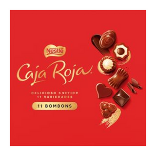 Nestlé Caja Roja Bombons de Chocolate 103g