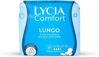 LYCIA COMFORT LUNGO ASSORBENTI ULTRA CON ALI 12 PEZZI LYC3083