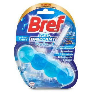Colgador para WC Gel Aroma Océano Ártico Bref 1 Ud.