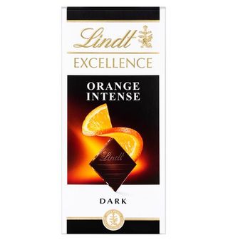 Chocolate Lindt Excellence Orange 100 G