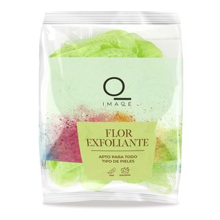 Esponja De Baño Flor Acción Exfoliante Imaqe De Dia Bolsa 1 Unidad