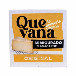 Queso Vegano Semicurado Original 140g Quevana