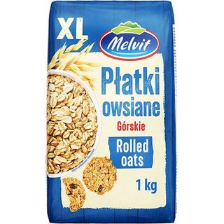 Melvit Płatki owsiane górskie 1 kg