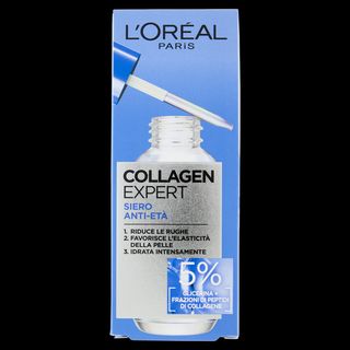 L'Oréal Paris Collagen Expert Siero Anti-Età 5% Glicerina + Peptidi di collagene, 30 ml
